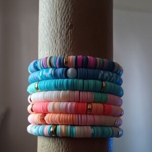 Bright Heishi Beads